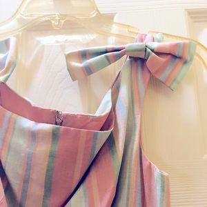 80’s bow dress